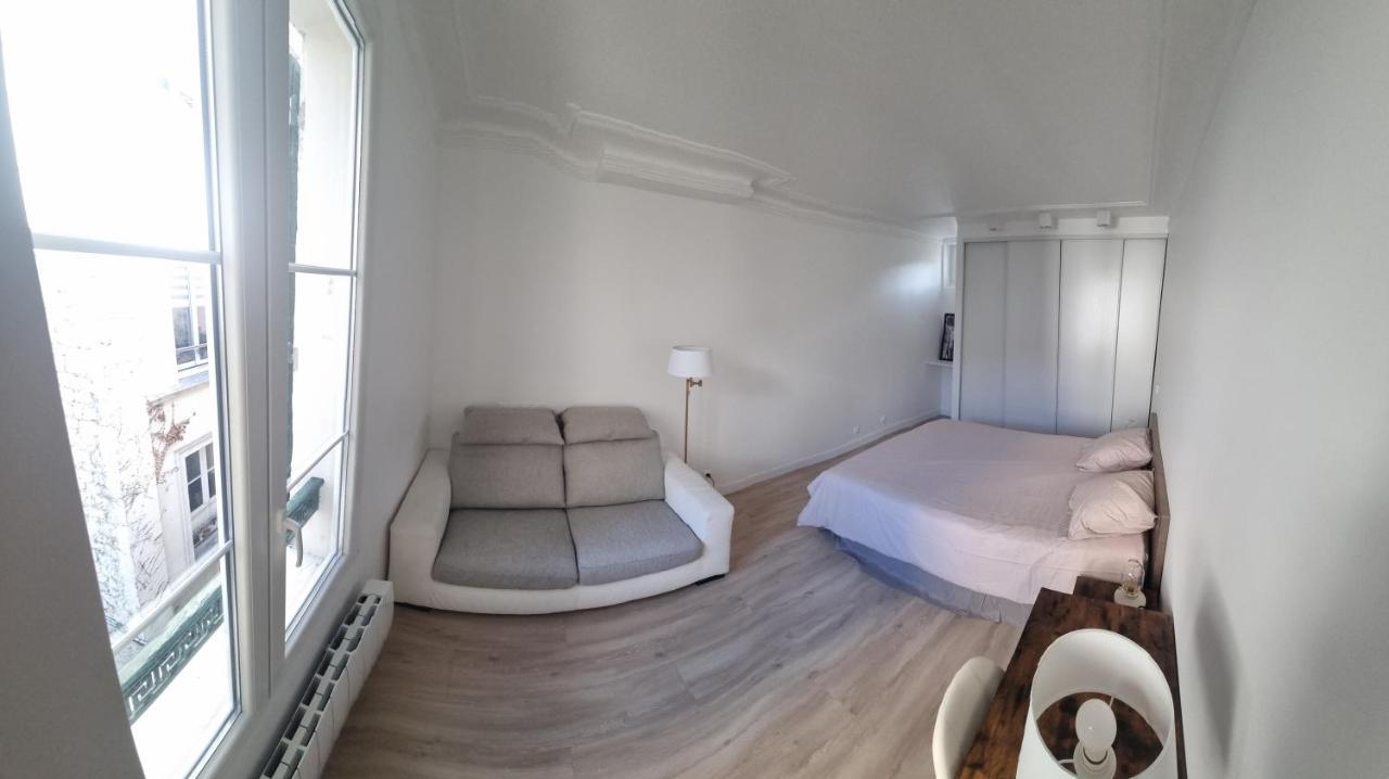 Appartement Luxueux Dans Maison Bourgeoise Parisienne Левалуа-Пере Экстерьер фото